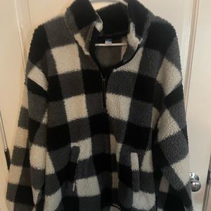 Womens Old Navy Sherpa fleece.
